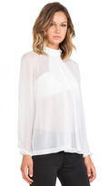 Thumbnail for your product : Robert Rodriguez Illusion Mirror Blouse