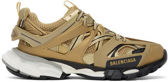 gold balenciaga track sneakers