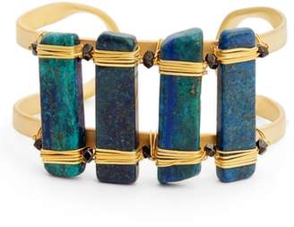 Nakamol Design Ahlan Lapis Cuff Bracelet
