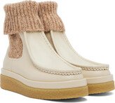 Thumbnail for your product : Chloé Beige Jamie Boots