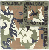 Thumbnail for your product : Givenchy camouflage logo print square scarf