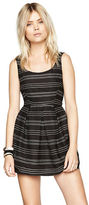 Thumbnail for your product : BCBGeneration Pleated Stripe Dress