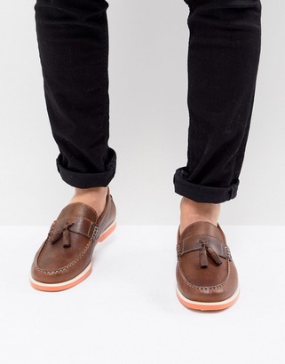 mens boat shoes with tassels