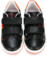 Thumbnail for your product : Paul Smith Junior side stripe touch strap sneakers