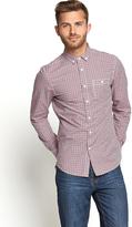 Thumbnail for your product : Goodsouls Mens Long Sleeve Gingham Shirt
