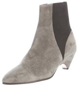 Thumbnail for your product : Walter Steiger Suede Pointed-Toe Ankle Boots