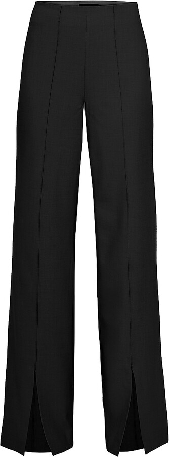 AS by DF Women's Felice Straight Leg Trousers - Black - Size 0
