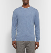 Thumbnail for your product : Derek Rose Finley MÃ©lange Cashmere Sweater