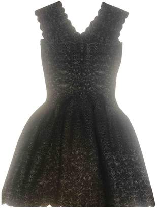 Alaia \N Black Wool Dress for Women