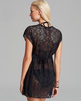 Thumbnail for your product : Becca By Rebecca Virtue by Rebecca Virtue Just A Peak Tunic Swim Cover Up
