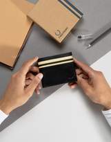 Thumbnail for your product : Fred Perry Leather Billfold Wallet With Coin Pocket in Black