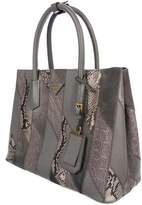 Thumbnail for your product : Prada Crocodile & Python Patchwork Tote