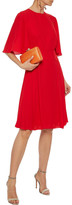 Thumbnail for your product : Mikael Aghal Pleated Crepe Dress