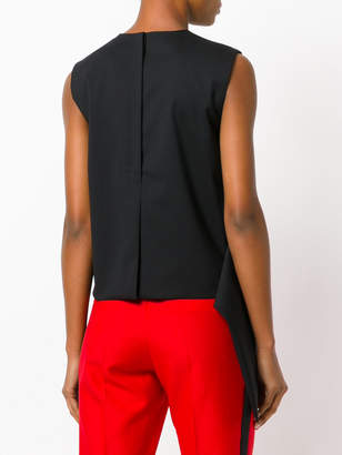 DSQUARED2 sleeveless top with fabric detail