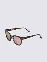 Thumbnail for your product : RetroSuperFuture Super By Giorno Peach Havana Sunglasses