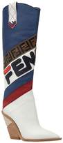 Thumbnail for your product : Fendi FendiMania pointed toe cowboy boots