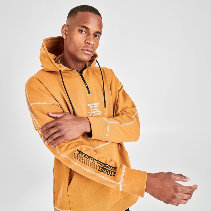 timberland mens zip up hoodie