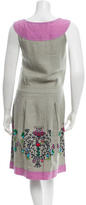 Thumbnail for your product : Cacharel Embellished Linen Dress