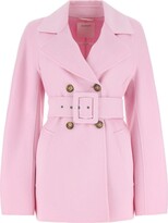 Thumbnail for your product : Sportmax Coat realized in virgin wool and cashmere characterized by lapels.