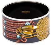 Thumbnail for your product : Hermes Extra Wide Enamel Bangle
