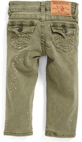 Thumbnail for your product : True Religion 'Baby Jack - Paint' Slim Fit Jeans (Baby Boys)