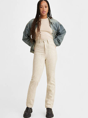 Levi's Women's Beige Jeans | ShopStyle