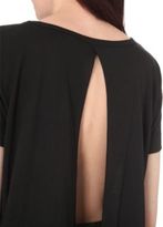 Thumbnail for your product : Helmut Lang Open-back jersey top
