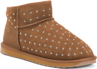 TJMAXX Suede Yilpi Studded Mini Boots For Women