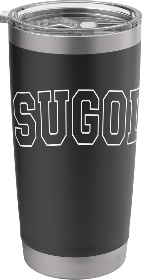 Japanese Awesome SUGOI Varsity College University School Campus Stainless Steel Insulated Tumbler