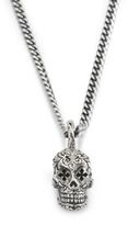 Thumbnail for your product : King Baby Studio Dead Skull Pendant Necklace