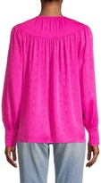 Thumbnail for your product : Kate Spade Solid Jacquard Blouse
