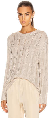 SABLYN Cassidy Long Sleeve Sweater in Fawn | FWRD