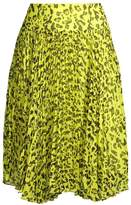 Thumbnail for your product : Nanette Lepore Leopard Print Pleated Skirt