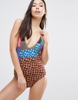 Thumbnail for your product : Clover Canyon Printed Swimsuit