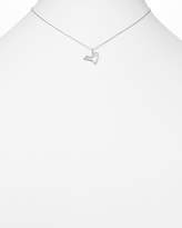Thumbnail for your product : KC Designs 14K White Gold Diamond Mini New York State Necklace, 16