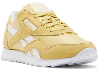 reebok classic nylon mustard