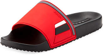 Prada Prada Men's Colorblock Rubber Slide Sandal