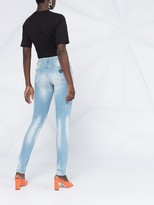 Thumbnail for your product : Philipp Plein High Rise Skinny Fit Jeggings