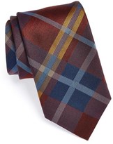 Thumbnail for your product : David Donahue Woven Silk Tie