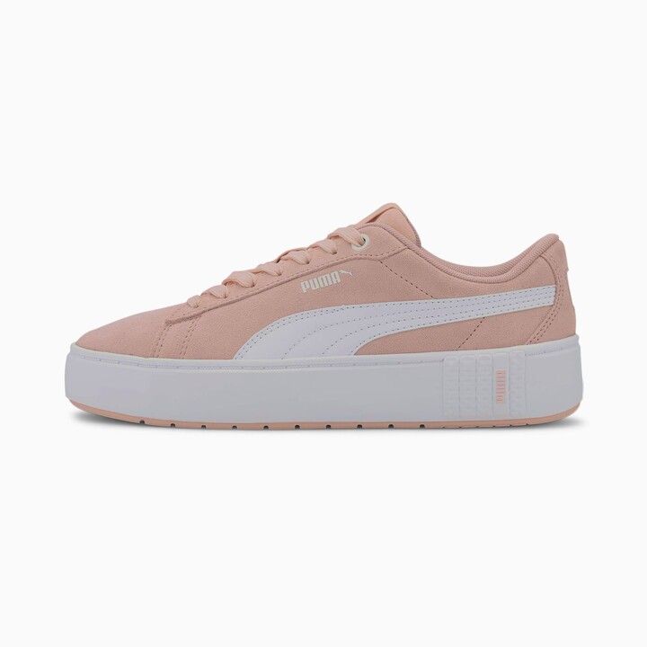puma smash suede trainers ladies