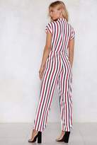 Thumbnail for your product : Nasty Gal Lay Down the Line Jumpsuit