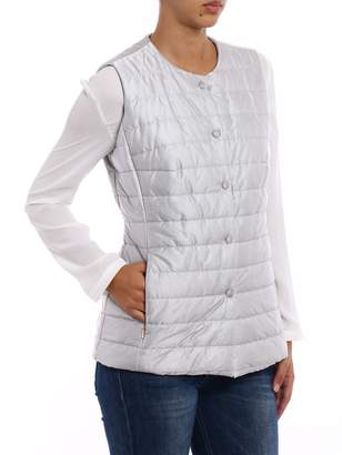 Fay Wool Double Jacket With Puffer Vest