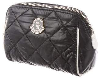 Moncler Quilted Nylon Cosmetic Bag