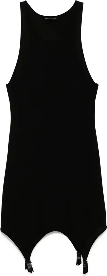Le boy garter tank dress
