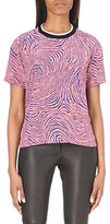 Thumbnail for your product : Opening Ceremony Fingerprint silk top