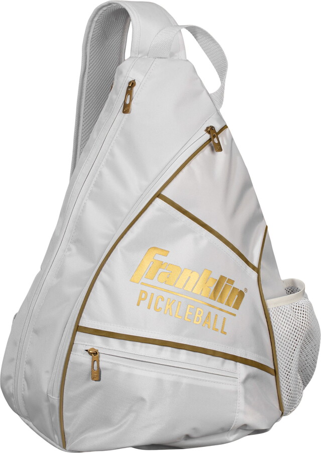 Franklin Sports Pickleball Bags – Pickleball Sling Bag Backpack for Gear + Equipment – Pickleball Bag for Men + Women – Holds Paddles, Pickleballs + Accessories – Official US Open Pickleball Bag