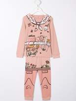 Thumbnail for your product : Stella McCartney Kids long-sleeve printed T-shirt
