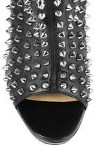 Thumbnail for your product : Christian Louboutin Guerilla 120 studded leather ankle boots