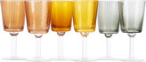 Thumbnail for your product : Pols Potten POLSPOTTEN Multicolor Library Wine Glasses