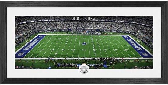Highland Mint Dallas Cowboys Deluxe Stadium Coin Photo Mint